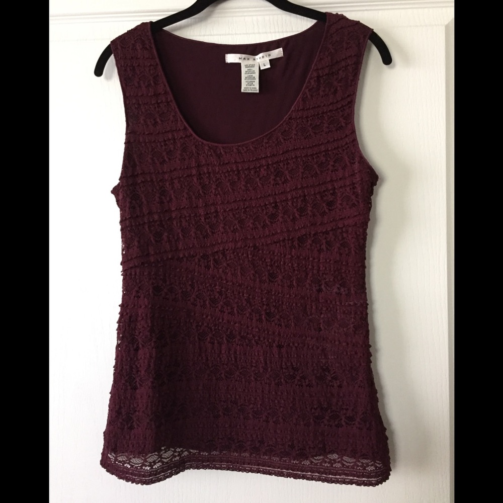 EUC - MAX STUDIO SLEEVELESS TOP